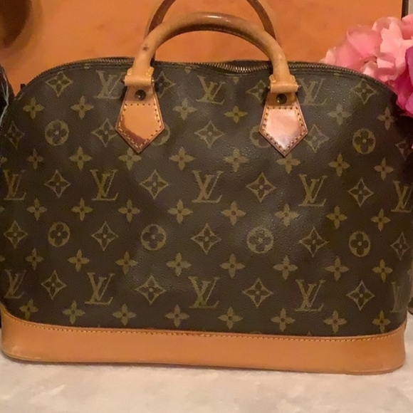 VI1923 vintage louis vuitton alma & lock/key - Picture 2 of 12